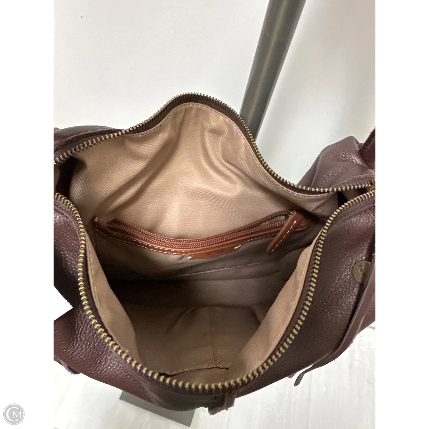 Handbag Leather By The Sak, Size: Medium