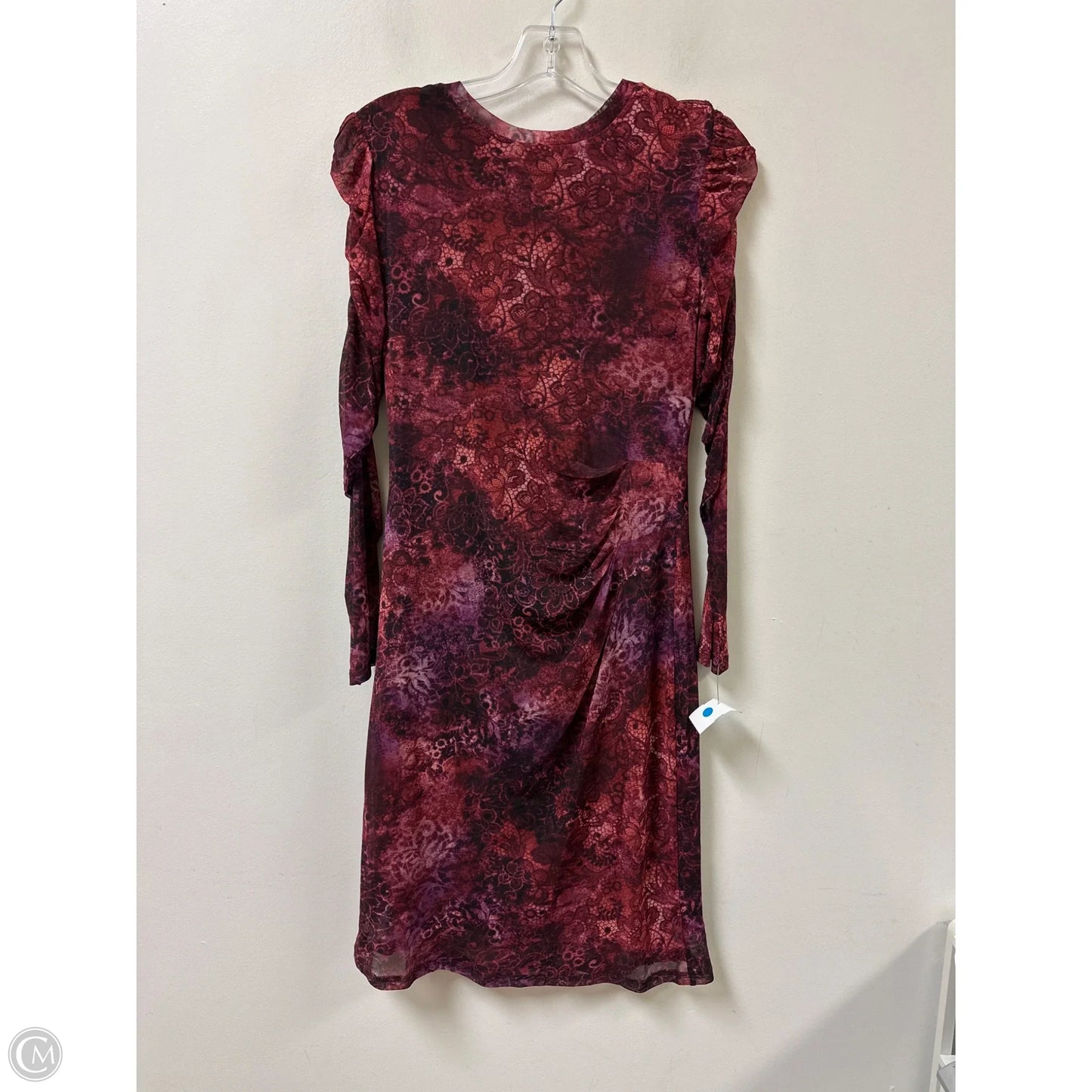 Dress Casual Midi By Nine West In Red, Size: M