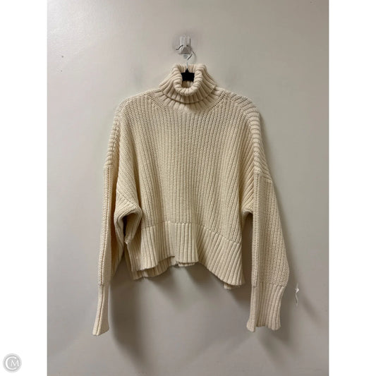 Sweater By Madewell In Cream, Size: L