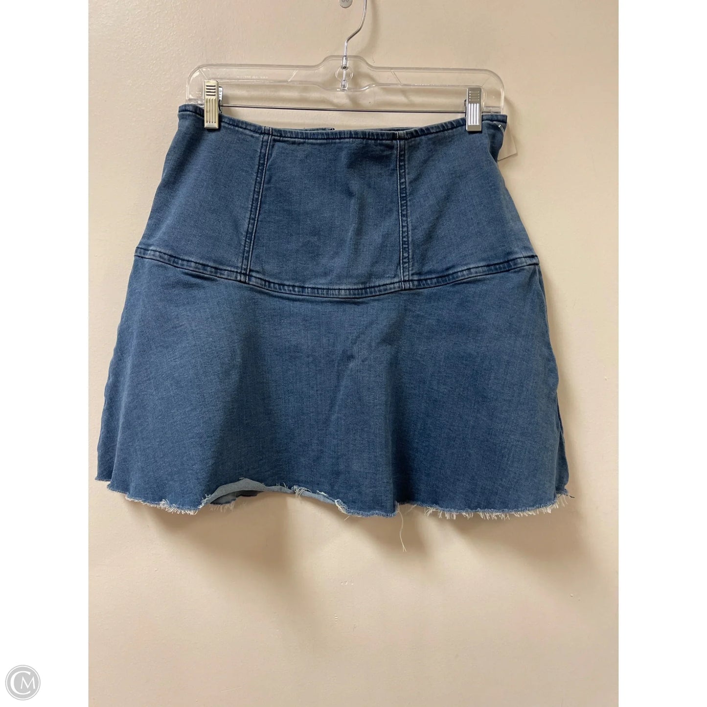 Skirt Mini & Short By We The Free In Blue Denim, Size: 6