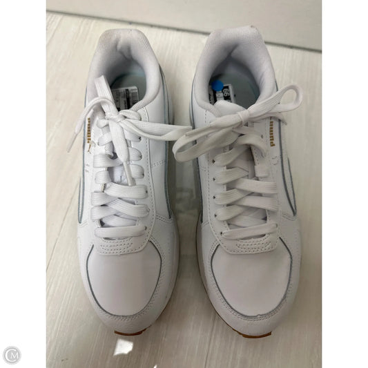 Shoes Sneakers By Puma In White, Size: 7.5