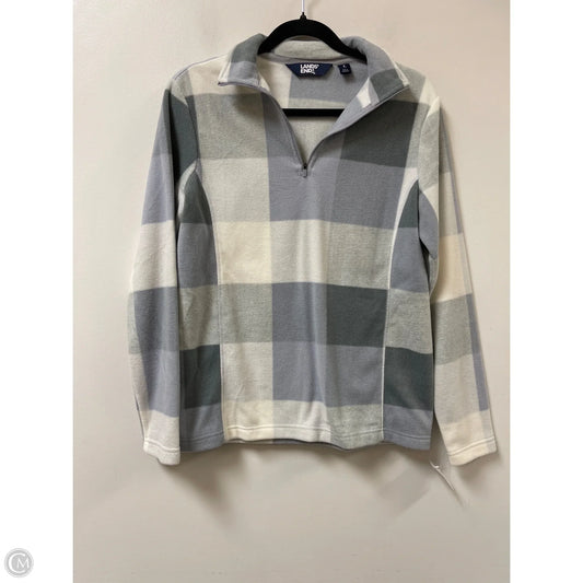Sweater By Lands End In Grey, Size: S