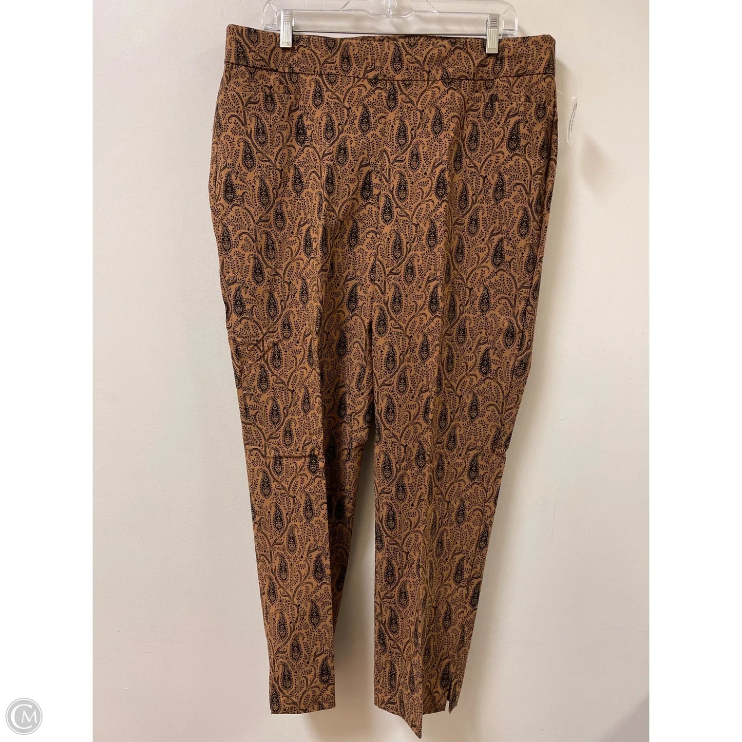 Pants Leggings By Chicos In Brown, Size: 14
