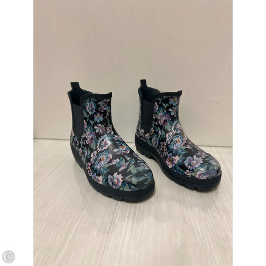 Boots Rain By Vera Bradley In Floral Print, Size: 8