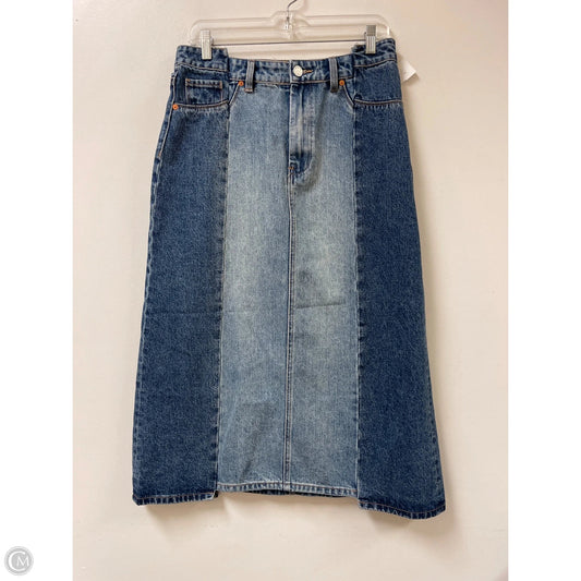 Skirt Maxi By Blanknyc In Blue Denim, Size: 8