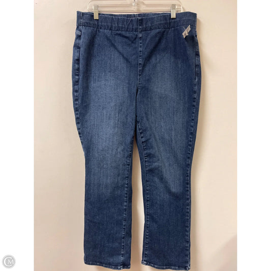 Pants Leggings By Not Your Daughters Jeans In Blue Denim, Size: 1x