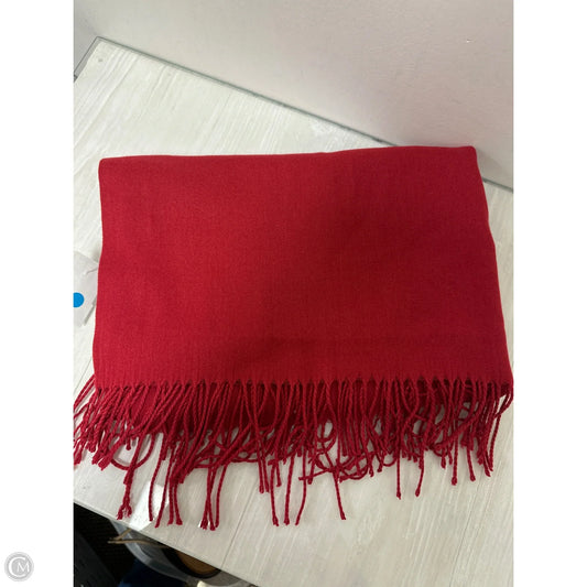 Scarf Winter By Clothes Mentor In Red