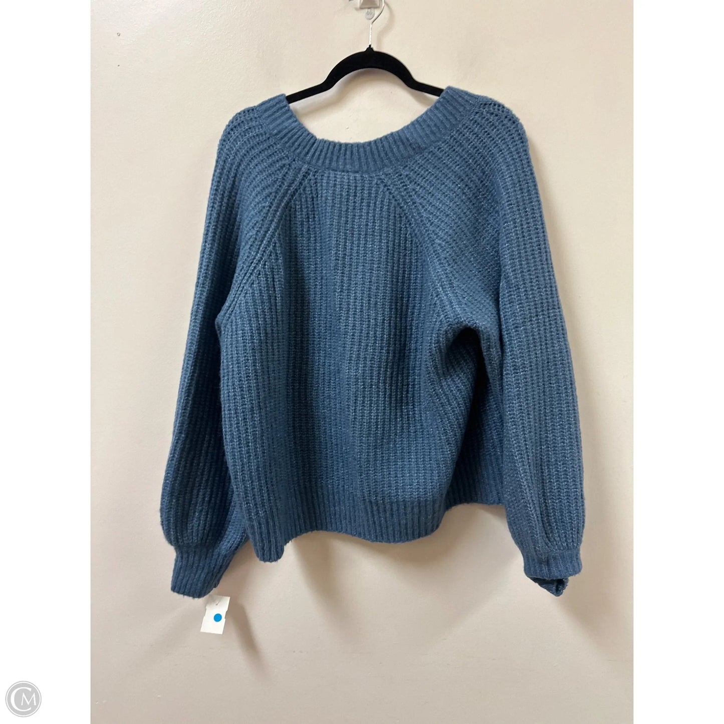 Sweater Cardigan By Torrid In Blue, Size: 1x