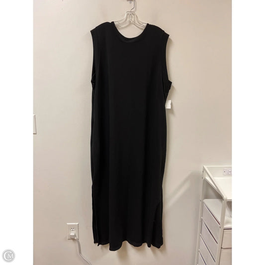 Dress Casual Maxi By Scoop In Black, Size: 3x