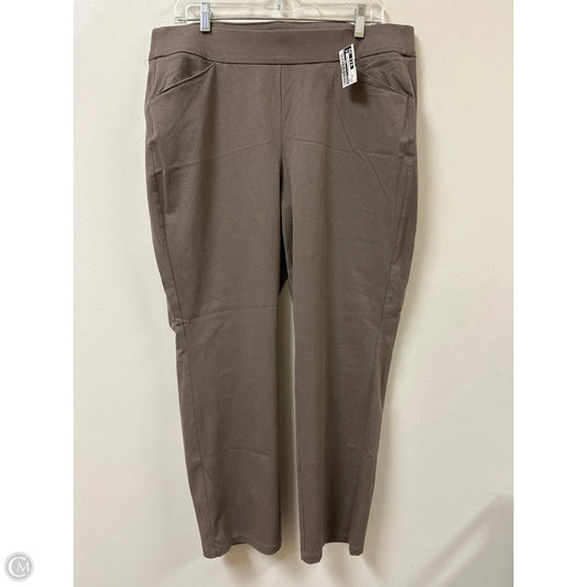 Pants Leggings By Chicos In Grey, Size: 14