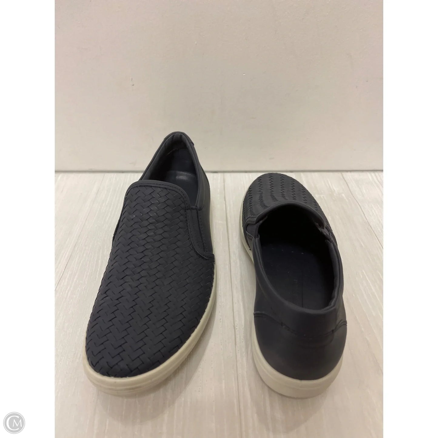 Shoes Flats By Ecco In Navy, Size: 8.5