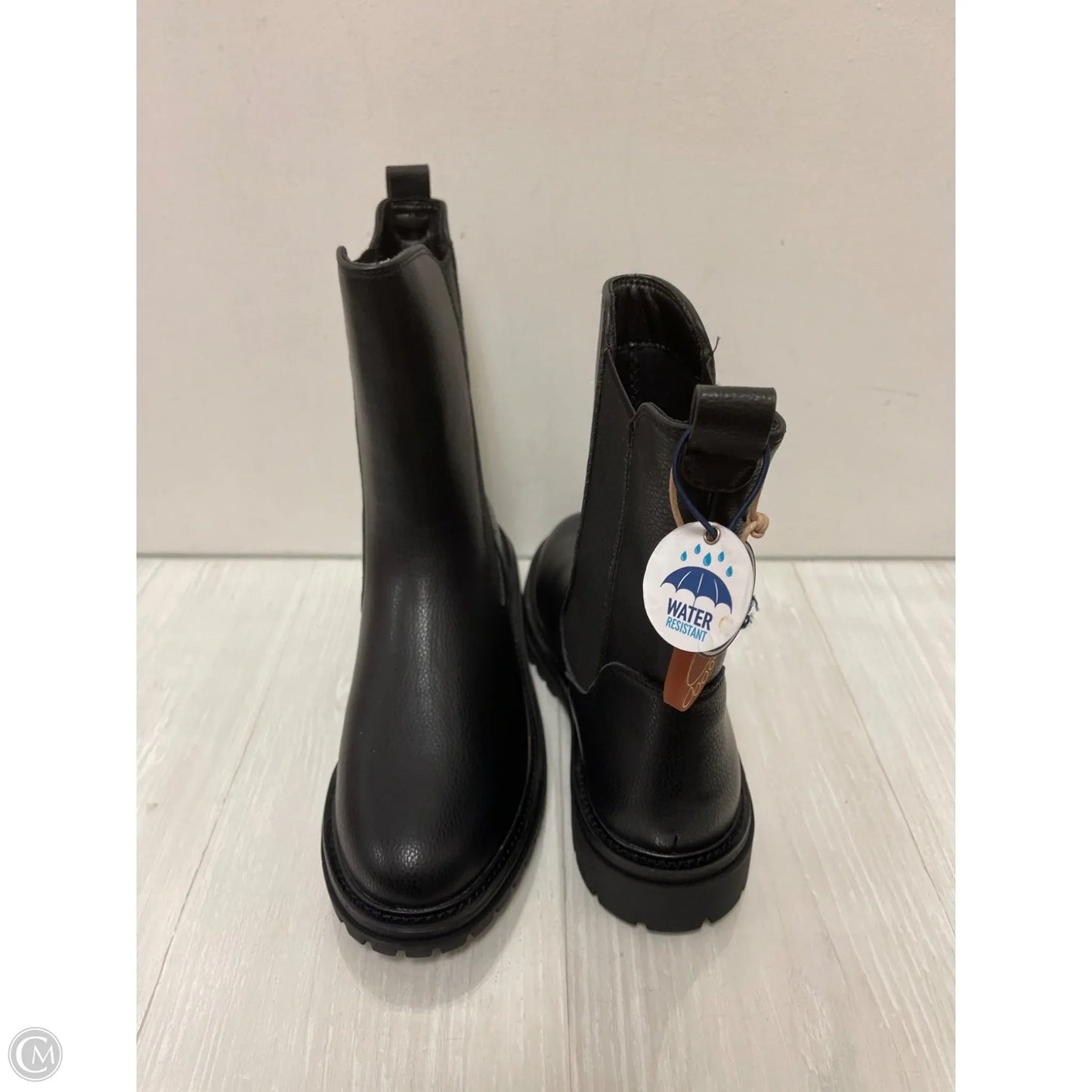 Boots Mid-calf Flats By Mia In Black, Size: 8.5