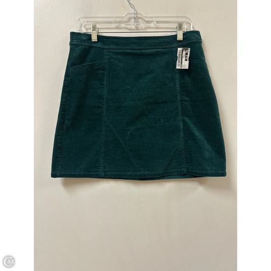 Skirt Mini & Short By Loft In Green, Size: 8
