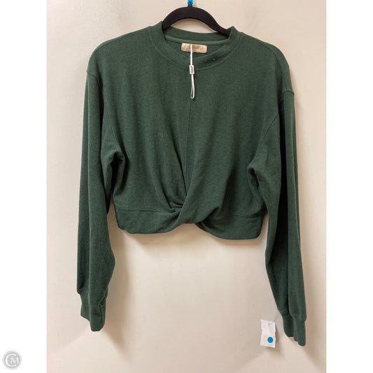 Sweater By Clothes Mentor In Green, Size: S