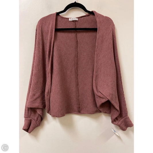 Sweater Cardigan By Charlotte Avery In Red, Size: M
