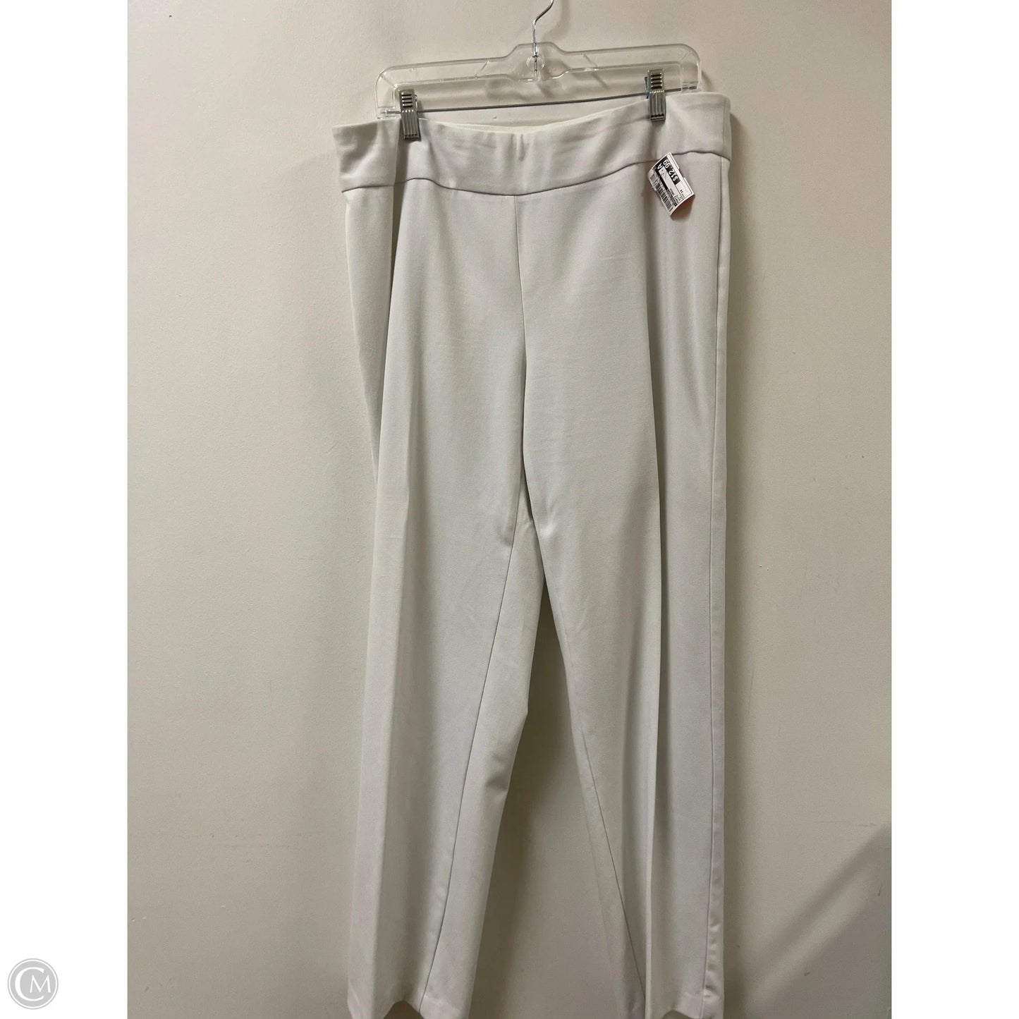 Pants Dress By Investments In White, Size: 14