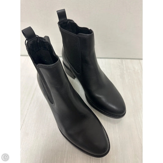 Boots Ankle Heels By Cole-haan In Black, Size: 6.5