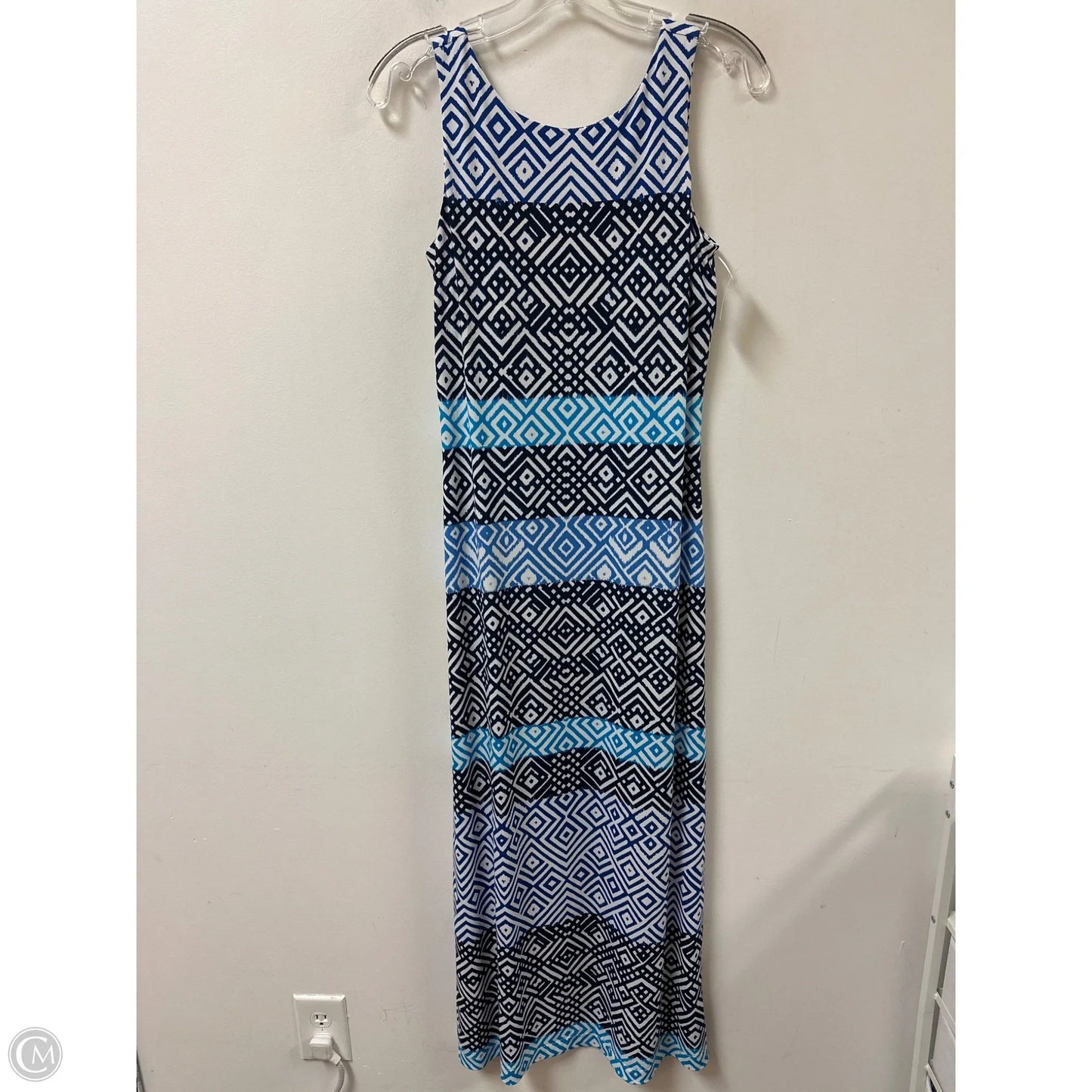 Dress Casual Maxi By Tommy Bahama In Blue, Size: Xs