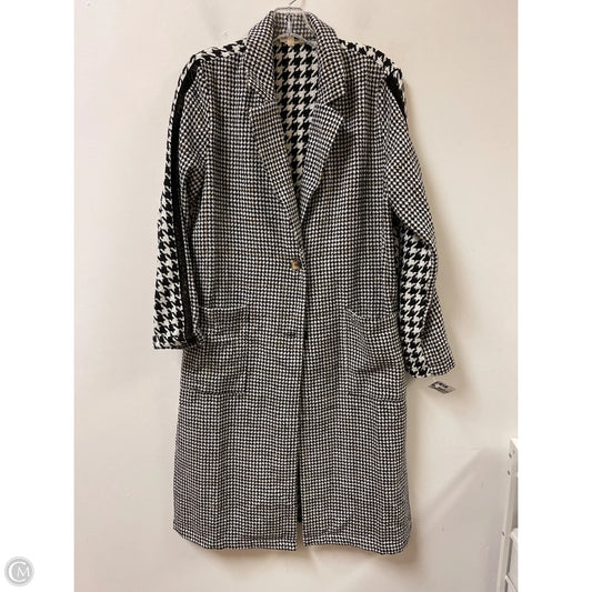 Coat Other By Mystree In Black & White, Size: L