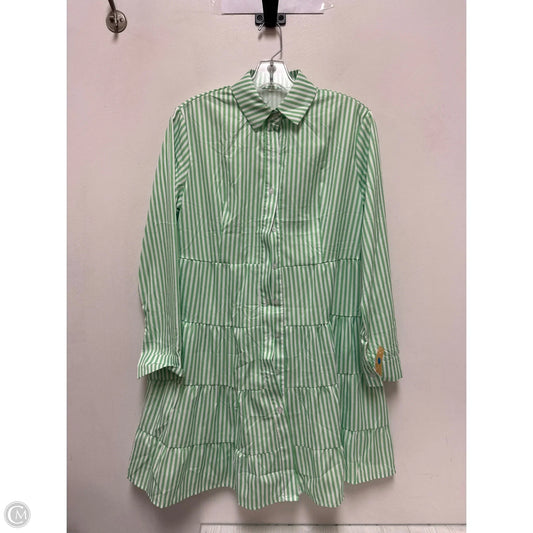 Dress Casual Midi By Clothes Mentor In Green, Size: S