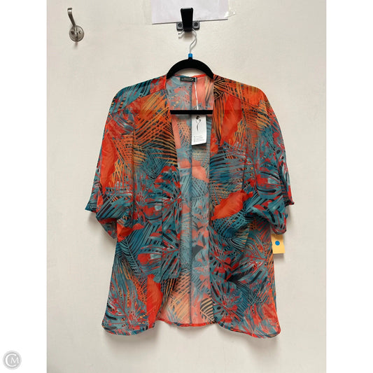 Kimono By Clothes Mentor In Orange, Size: S