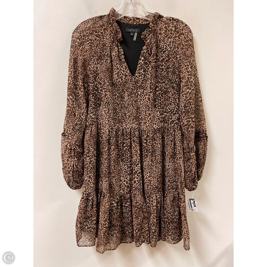 Dress Casual Short By 1.state In Animal Print, Size: Xs