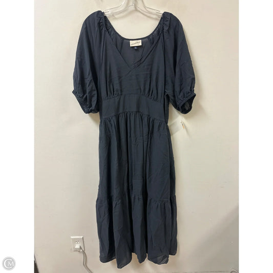 Dress Casual Maxi By Universal Thread In Navy, Size: Xl