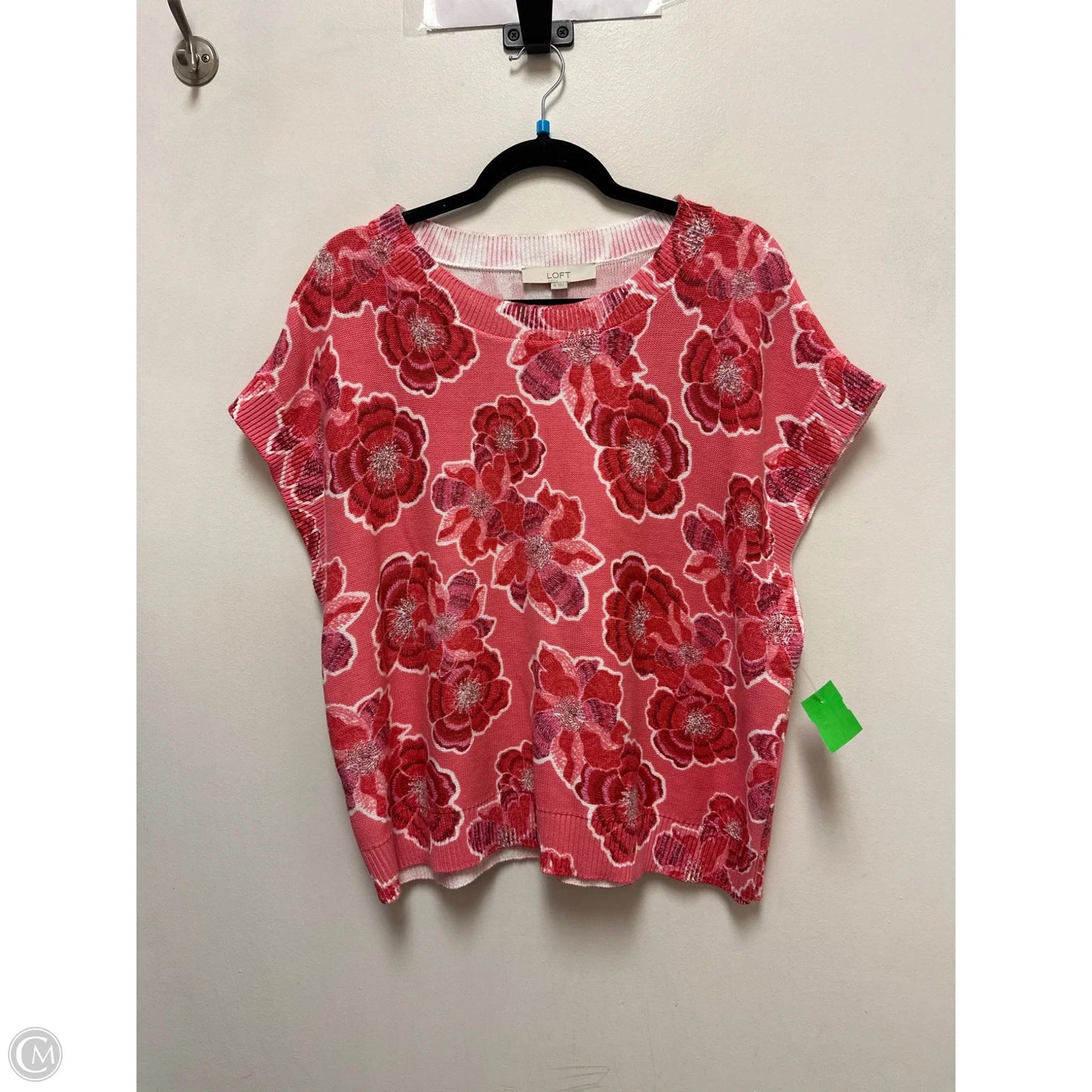 Sweater By Loft In Pink, Size: Xl