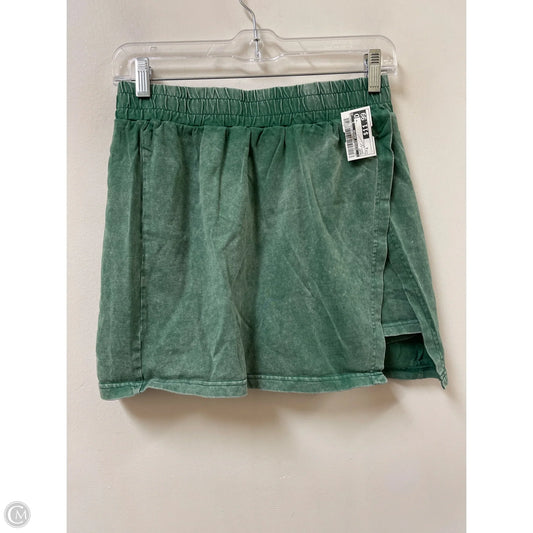 Skort By Clothes Mentor In Green, Size: 4