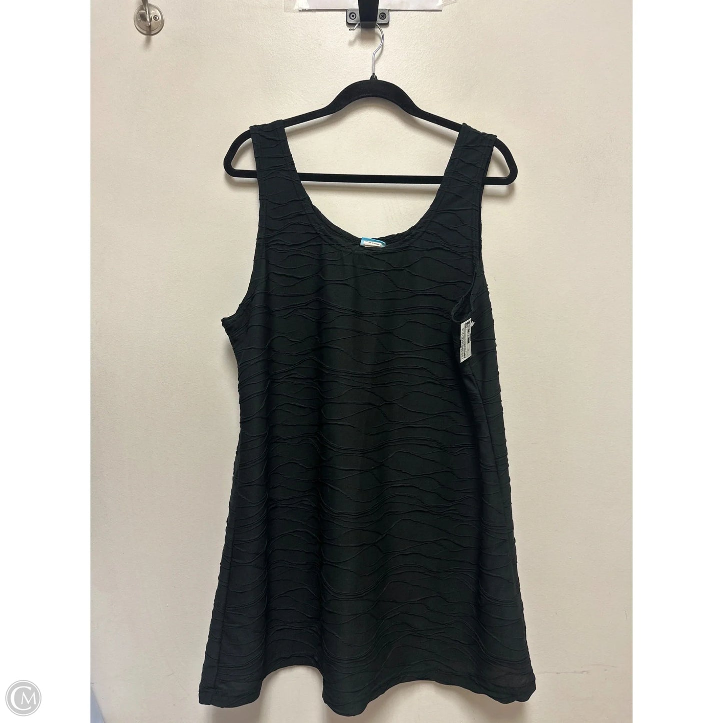 Top Sleeveless By Clothes Mentor In Black, Size: Xl