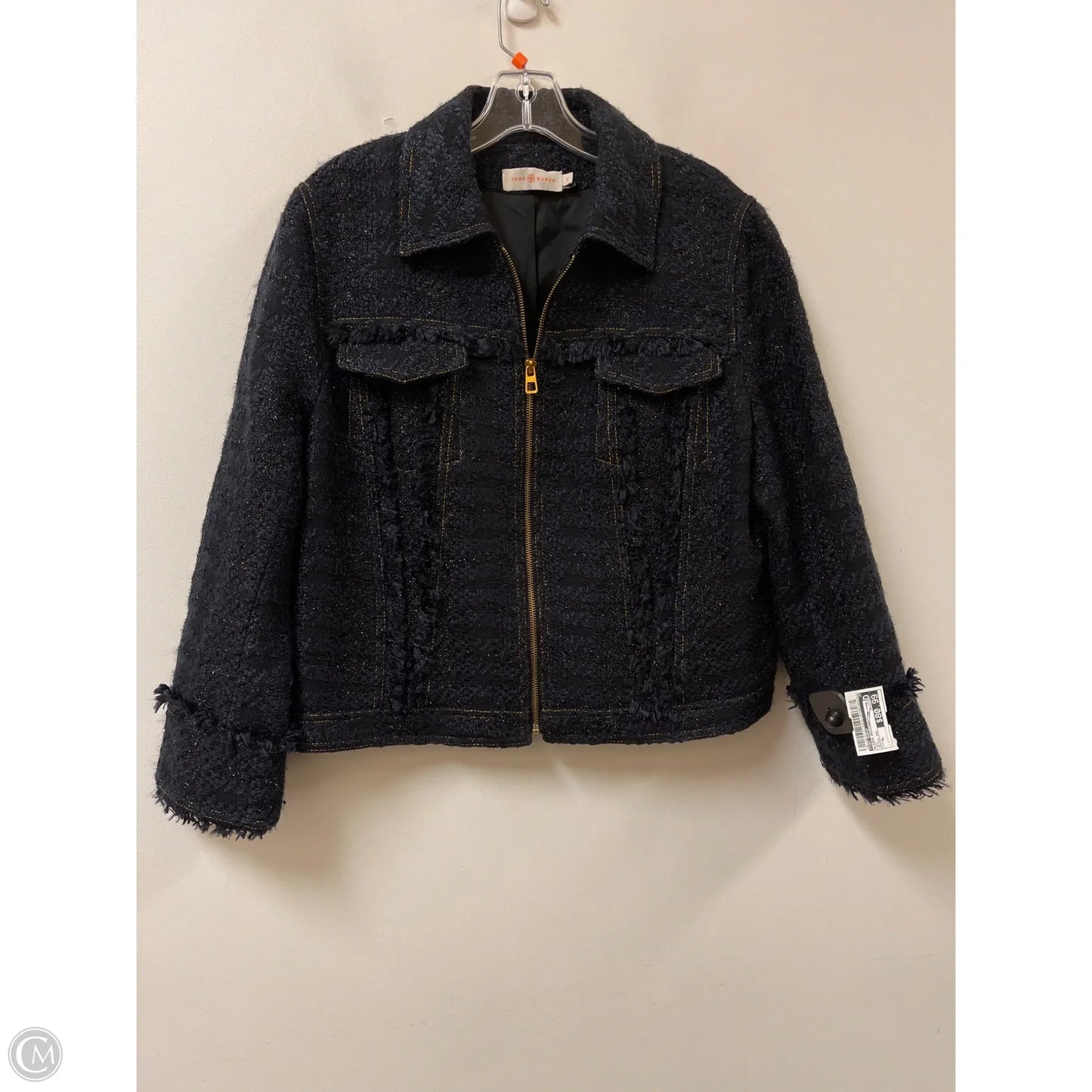 Blazer Designer By Tory Burch In Navy, Size: Xl