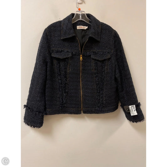Blazer Designer By Tory Burch In Navy, Size: Xl