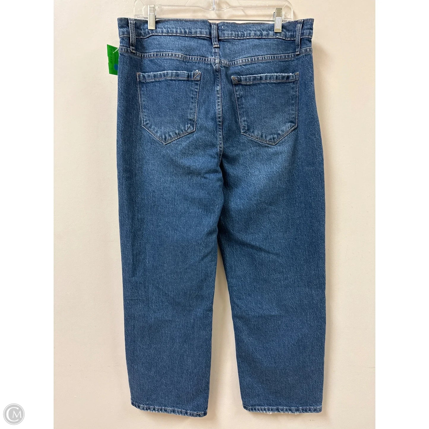Jeans Straight By Kensie In Blue Denim, Size: 12