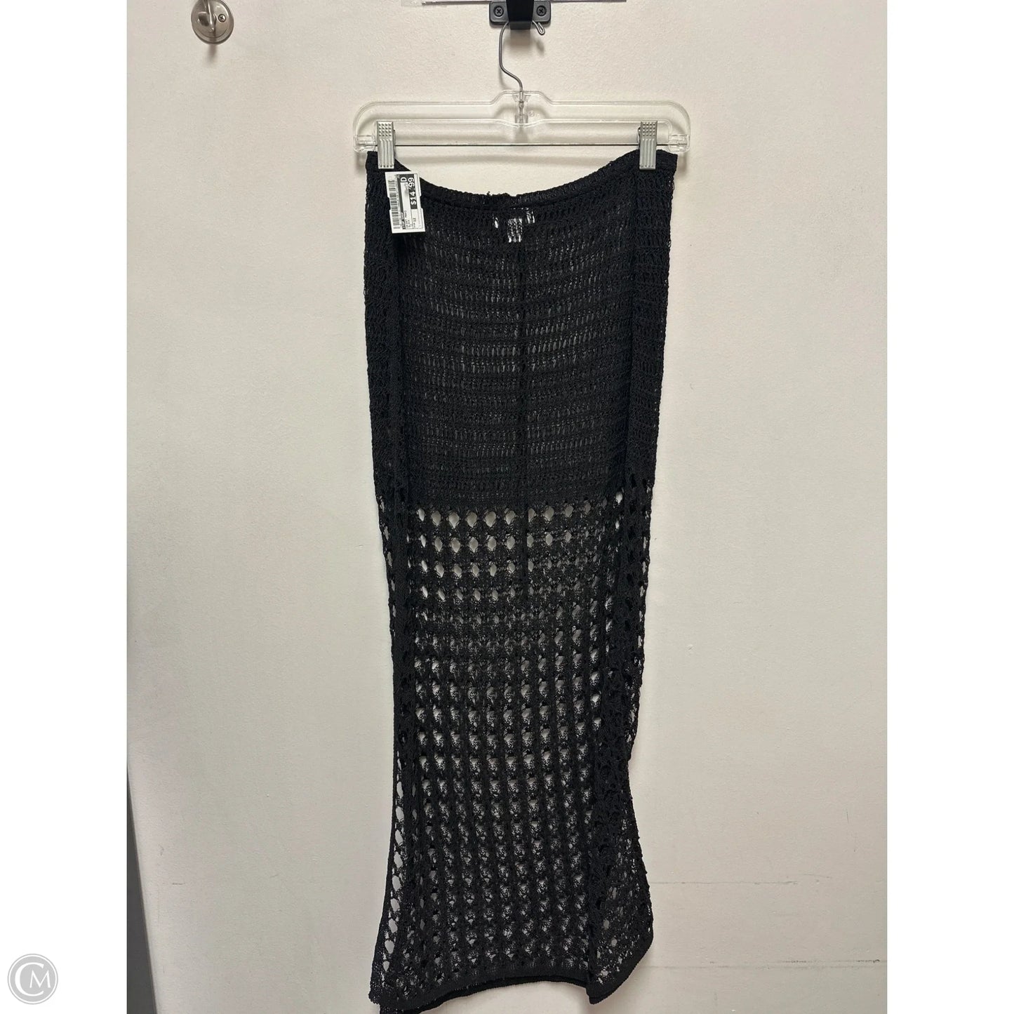 Skirt Maxi By Top Shop In Black, Size: 12