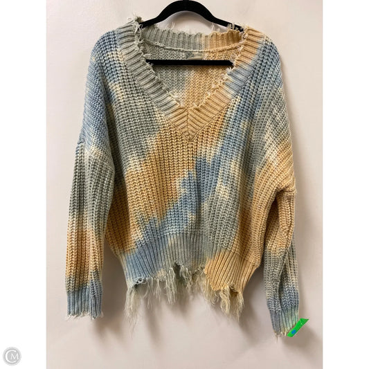 Sweater By Main Strip In Multi-colored, Size: L