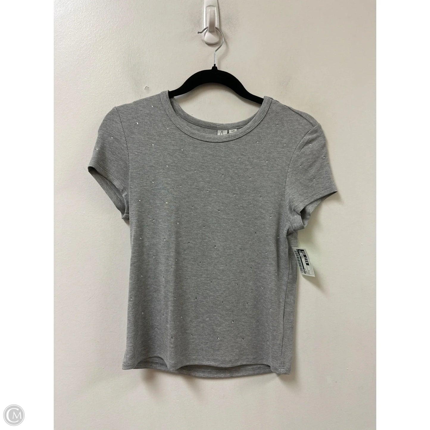 Top Short Sleeve By Joie In Grey, Size: S