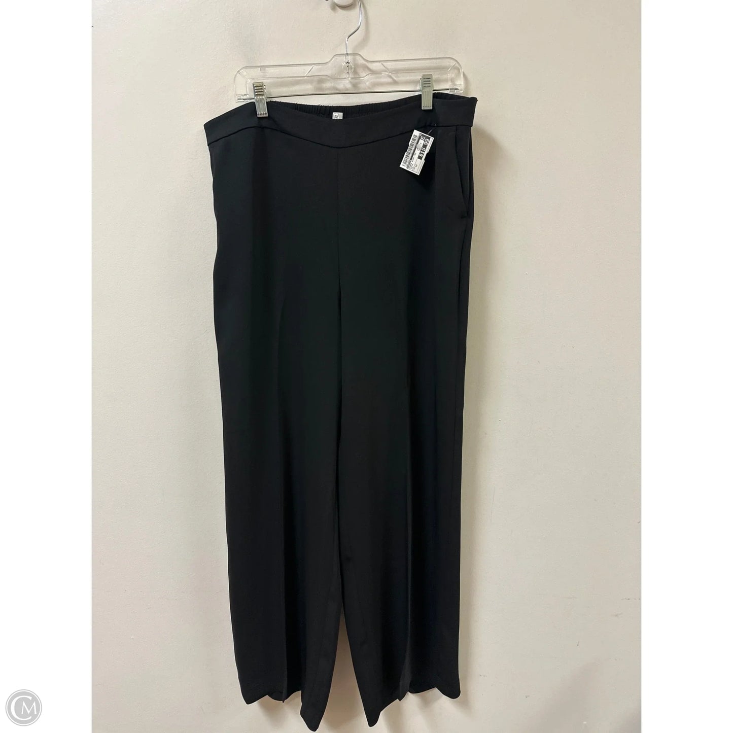 Pants Wide Leg By Chicos In Black, Size: 12