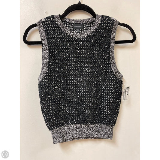 Vest Sweater By Club Monaco In Black, Size: Xs