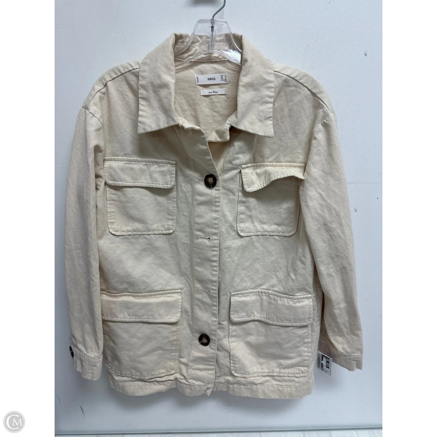Jacket Other By Mng In Cream, Size: Xs