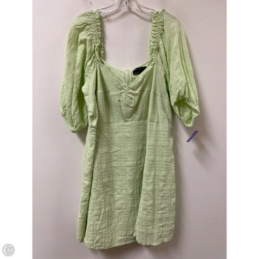 Dress Casual Midi By Asos In Green, Size: 2x