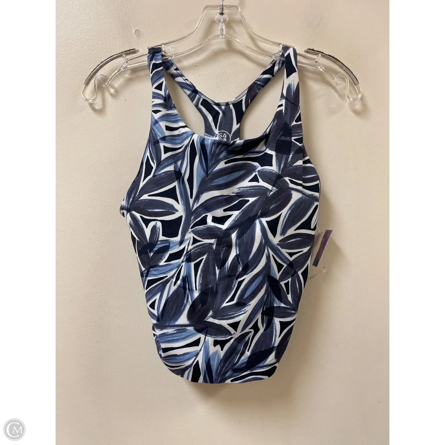 Athletic Bra By Sage In Blue, Size: M