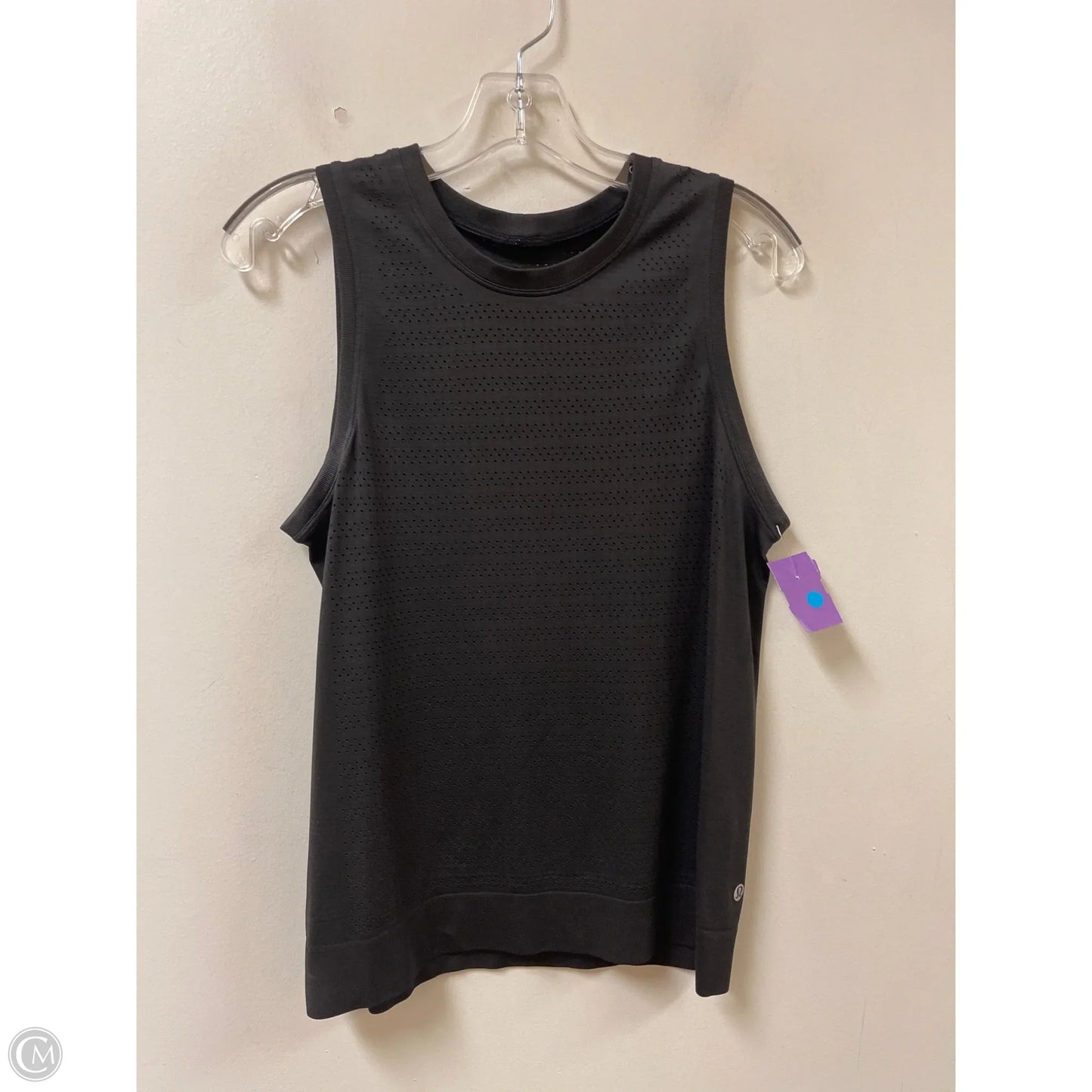 Athletic Tank Top By Lululemon In Black, Size: M