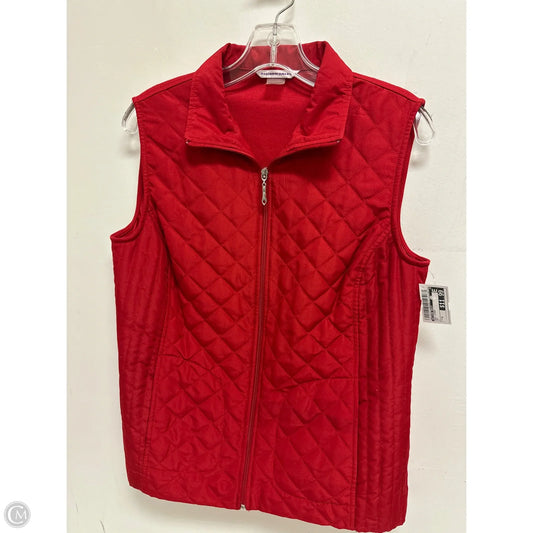 Vest Other By Allison Daley In Red, Size: M