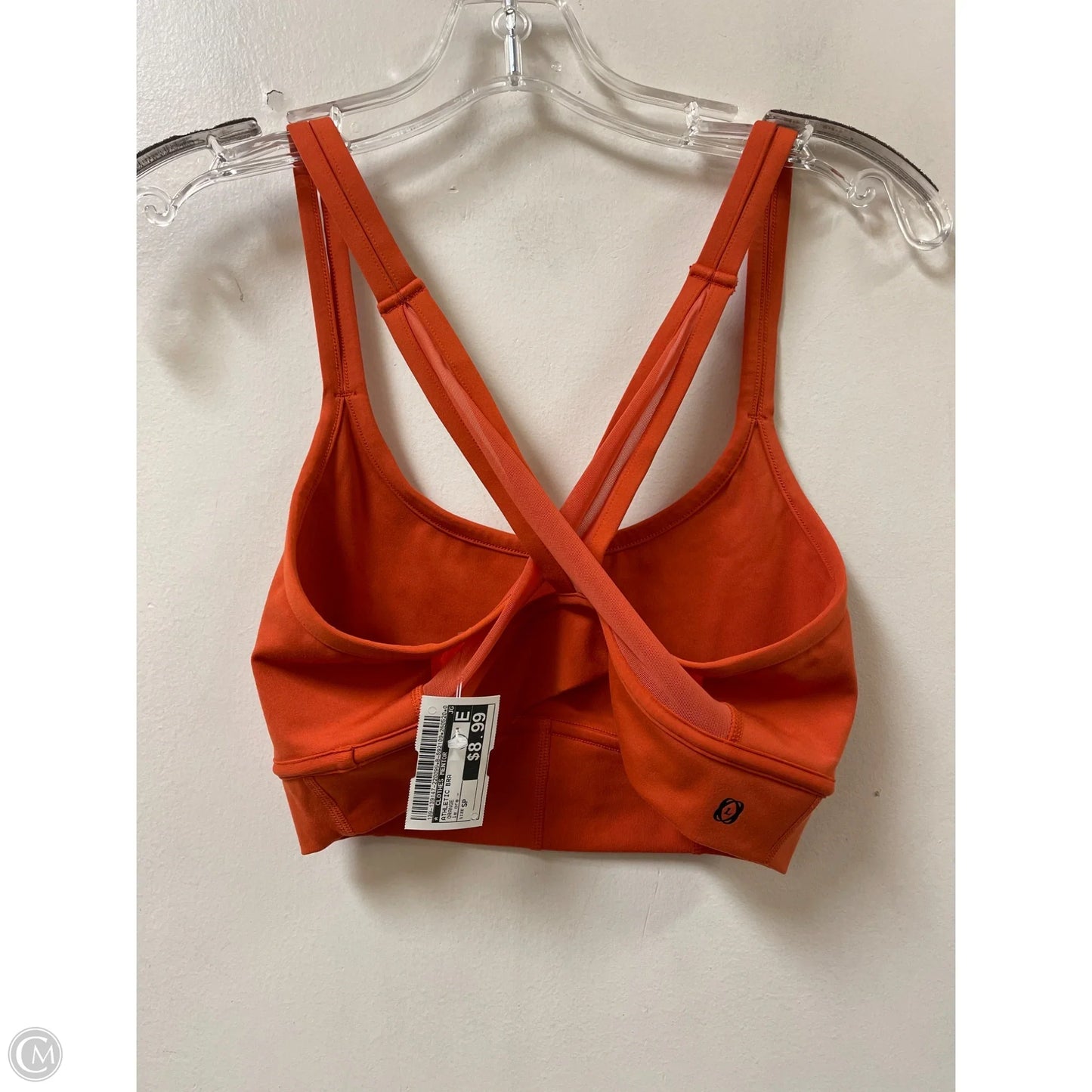Athletic Bra By Clothes Mentor In Orange, Size: Sp