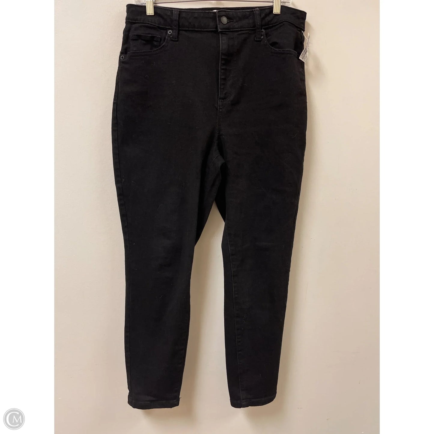 Jeans Skinny By Sonoma In Black, Size: 16