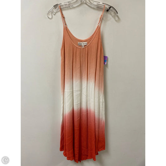 Dress Casual Short By Knox Rose In Orange, Size: S
