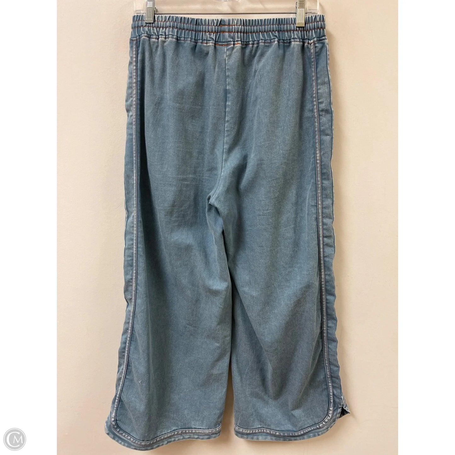 Pants Wide Leg By Easel In Blue Denim, Size: 6