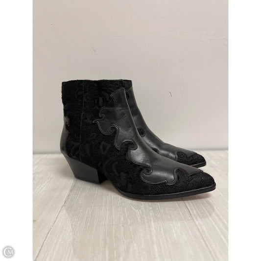 Boots Western By Louise Et Cie In Black, Size: 8.5