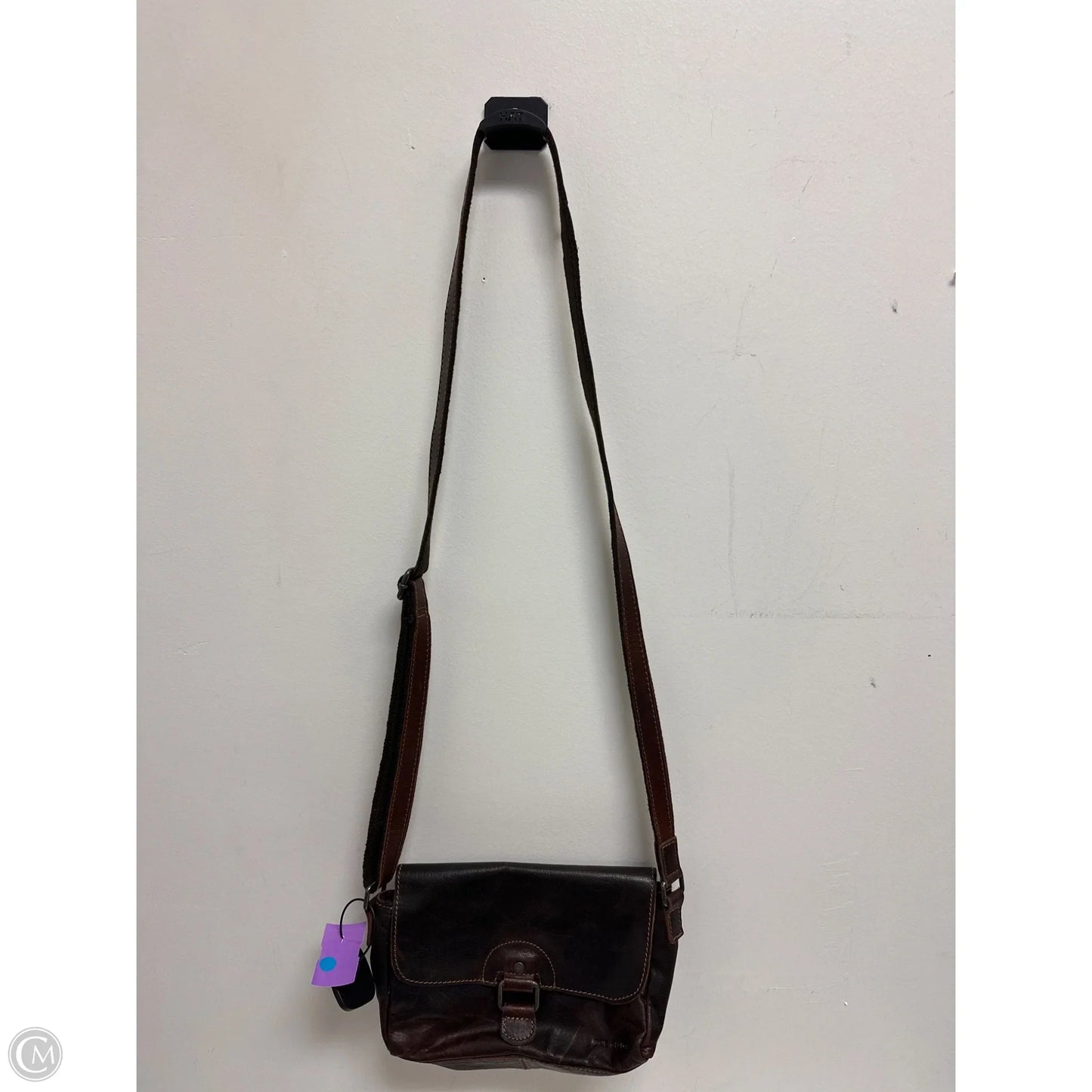 Crossbody Leather By Cma, Size: Medium