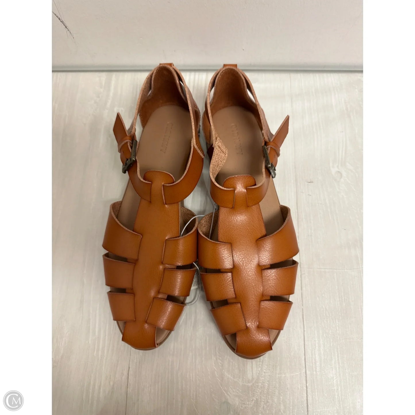 Sandals Flats By Old Navy In Tan, Size: 9